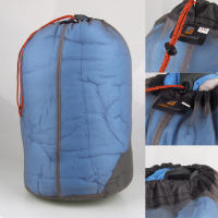 Bolsa De Almacenamiento Ultraligera De Malla Para Senderismo Y Escalada Bolsa De Limpieza Deportiva Con Cordón Para Camping S-XXL Unisex - details 1