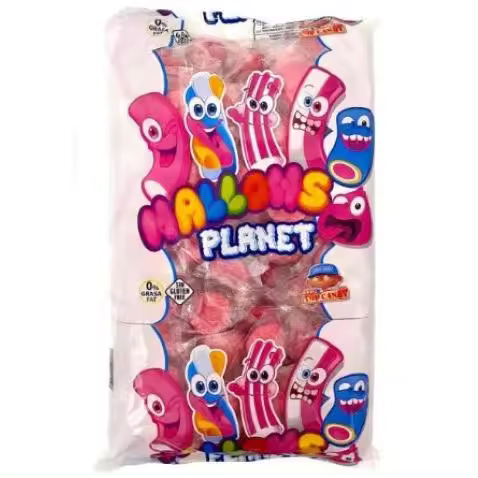 BOLAS NUBES GOMINOLAS ROSAS ENVUELTAS 110 UNDS - TOP CANDY - 1