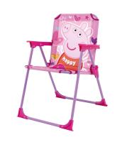 Peppa Pig - Silla Plegable Infantil para Niños - Estructura Metálica y Apoyabrazos - Exterior - details 0