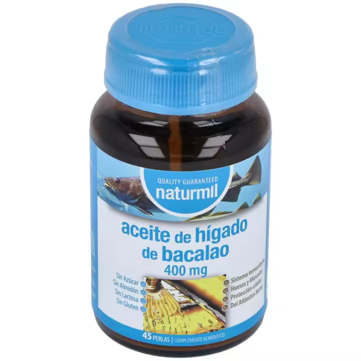 Naturmil Aceite De Higado Bacalao 400Mg 45Caps - 1