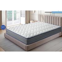 Meimon Colchón enrollado NILO con núcleo de espuma HR de alta densidad, doble cara para verano e invierno, viscoelástica en cara invierno, tejido transpirable stretch, altura 16 cm, envío enrollado para fácil transporte e instalación - details 0