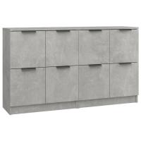 vidaXL Aparadores 2 uds madera contrachapada 60x30x70 cm Mueble de Almacenaje de Salón, Buffet para salón, Armario Auxiliar, Armario de Almacenamiento - details 6