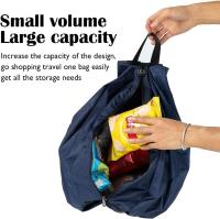 Mochila de senderismo ligera impermeable plegable pequeña mochila de viaje multiusos al aire libre senderismo caminar - details 2