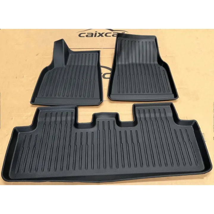 Alfombrillas interiores de goma para TESLA MODEL Y - 1