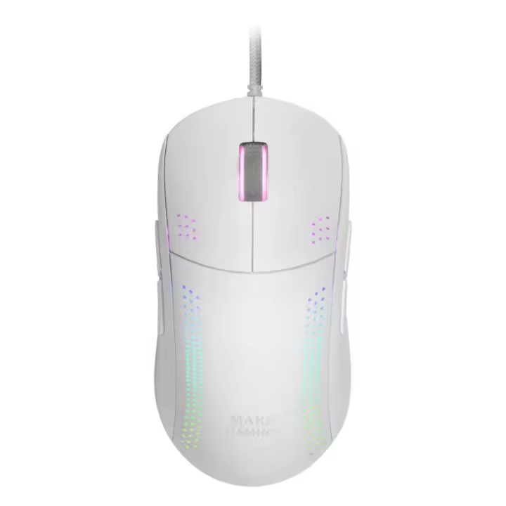 Mars gaming mmprow gaming mouse rgb 32000 dpi white - 1
