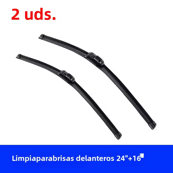 LimpiaParabrisas De Coche Para Chevrolet Captiva MK1 2006-2018 LimpiaParabrisas U-Tipo De Goma Suave Sin Hueso HD Silencioso Y Duradero 24 "+16" - 1