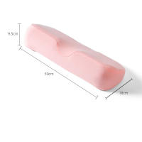 Almohada De Memoria Para El Cuello Ergonómica Para Dormir En Lado Almohada De Contorno Orthopédica Decorativa Viaje Cama 100% Algodón - details 8