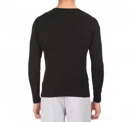 Mediawavestore - VKA27 Carter Jersey Hombre Cuello V Forrado Felpa - 1