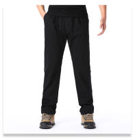 Pantalones Casuales Para Hombre Verano Algodón Estilo Delgado Cintura Elástica Deportes Al Aire Libre Trabajo Pantalones Solids - details 1