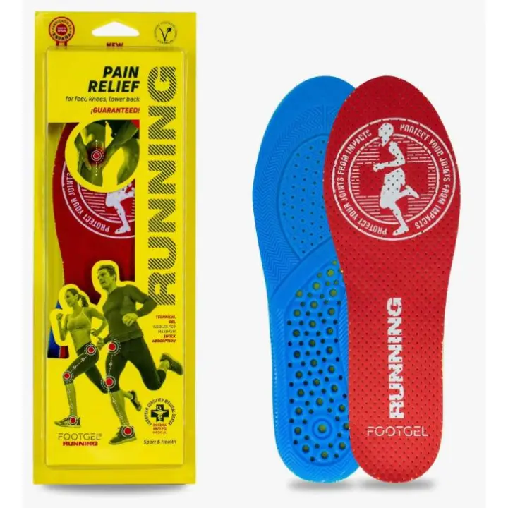 Plantillas Running Footgel - Certificación Sanitaria - Absorción de Impactos - 1