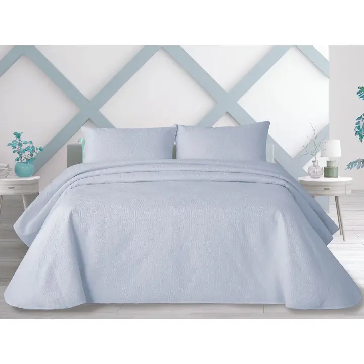 Manterol Colcha Bouti Entretiempo Mosaico Summer 2024 Soft 004 Color 8 Cama 135/140 Nueva Colección. - 1
