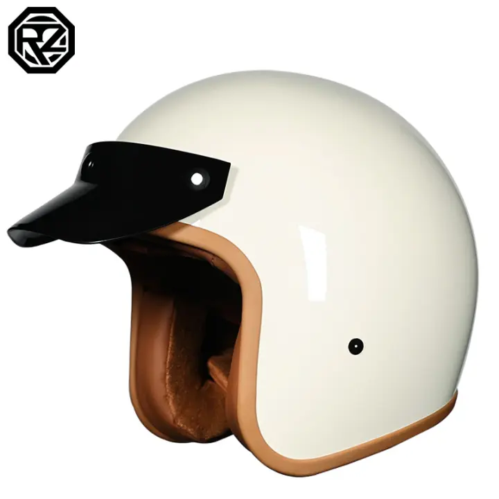 Casco De Motocicleta ORZ-508 Retro Para Hombres Y Mujeres Casco De Cruce Mitad Pedal 3/4 Universal Para Todas Las Estaciones - 1