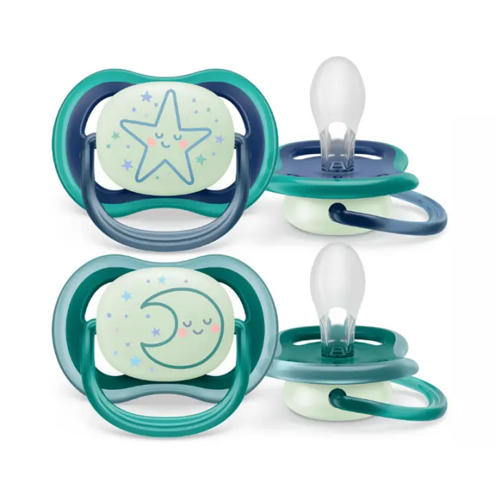 PHILIPS AVENT ULTRA AIR NIGHTTIME CHUPETES 6-18 M AZUL - 1