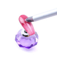 Pincel De Uñas Gradient Rosa Para Arte De Uñas Con Gel UV Pintura Y Dibujo Herramienta De Manicura Accesorio De Pintura De Uñas DIY Tamaño 16.2*0.7cm - details 1