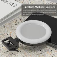 Luz De Anillo LED Ajustable Para Fotografía Con Clip Para Teléfono USB Para Videos En TikTok Y YouTube Luz De Relleno Para Estudio Fotográfico - details 2