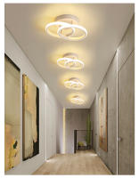 Lámpara De Techo LED Acrílica Moderna Para Interior Instalación Superficial Redonda Cuadrada Corredor Iluminación Doméstica - details 5