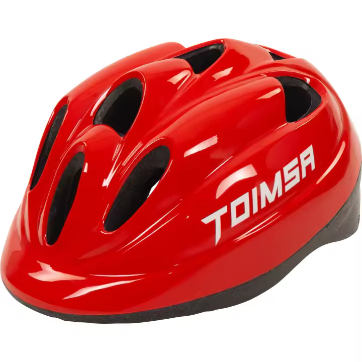 Casco Bicicleta Toimsa Infantil Regulable Rojo - 1