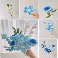 500 Piezas De Linterna De Tubo Chenille Stems 5 Colores Azules Variados Para Proyectos De Artesanía Y DIY En Venta Por Pieza - details 4