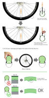 Tubo Interno De Bicicleta Ultraligero CYCLAMI Para MTB Y Carretera 29 TPU Válvula Francesa FV 45mm Para Gravel 700C 32C-47C - details 12
