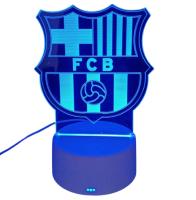 Lampara 3D + mando futbol club Barcelona Nuevo , envio 24h - details 5
