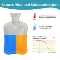 Calentador De Pies Sin Electricidad 2 L Grande Botella De Agua Caliente Para Pies Super Suave Y Cálida Para Pies Fríos En Invierno - details 4
