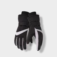 Guantes De Motocicleta Para Deporte Al Aire Libre Resistente Al Viento Impermeable Táctil De Piel De Oveja Gruesa Para Invierno Guantes De Escoba Unisex - details 1