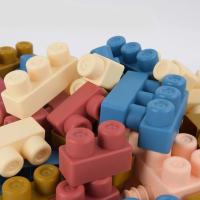 Nuevo Juguete De Educación Temprana Mejorado Bloque De Construcción De Goma Suave Grande Chupable Y Hervible DIY Para Niños - details 1