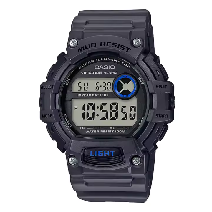 Reloj hombre deportivo Casio TRT-110H-8AV Hora Dual 10 años batería correa resina - 1