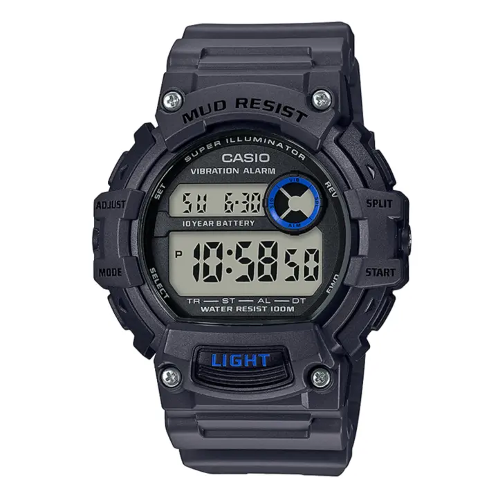 Reloj hombre deportivo Casio TRT-110H-8AV Hora Dual 10 años batería correa resina - 1