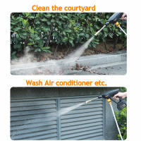 30000mAh 60Bar High Pressure Car Washer Gun Rechargeable Car Washing Gun Electric Water Gun Foam Machine for 21V Makita Battery - details 3