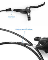 Frenos De Disco Hydraulicos Shimano MT200 Para Bicicleta De Montaña Y Carretera Manillar De Acero 3 Dedos Freno Frontal Y Trasero - details 5