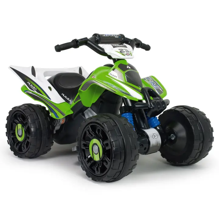 Quad Eléctrico Infantil ATV 12V de INJUSA para Niños de 2 a 5 Años, Velocidad hasta 6 km/h, Freno Eléctrico y Marcha Atrás, Fabricado en España - 1
