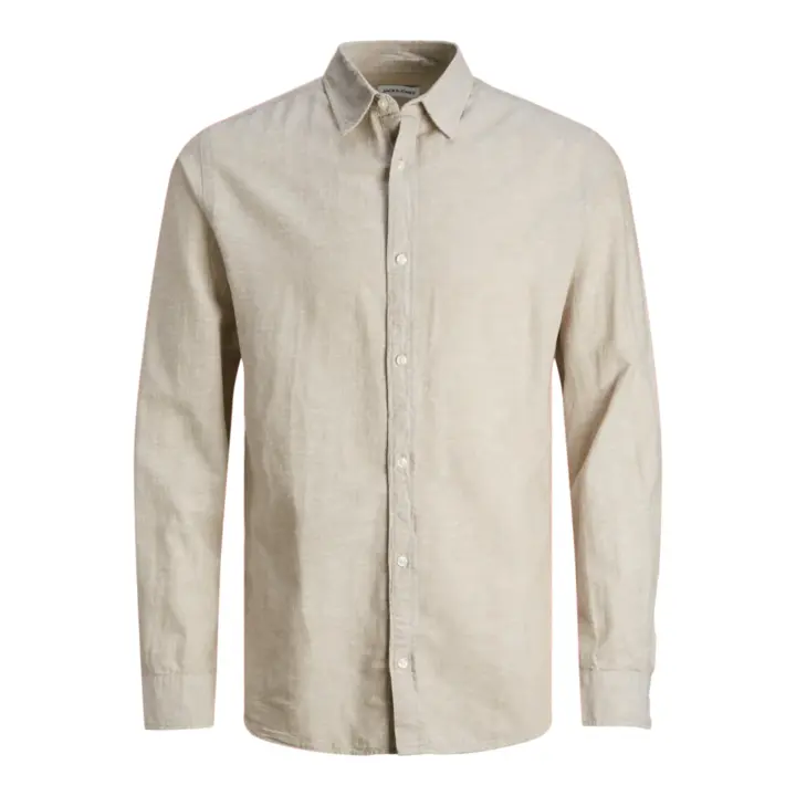 JACK & JONES Camisa Casual de Vestir Elegante Hombre 12248579 - 1