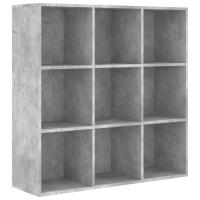 vidaXL Estantería madera de ingeniería 98x29x97,5 cm Blanco, Negro, Gris Mueble Almacenaje Estantería para Oficina, Estudio, Dormitorio Estantería/Librería/ mueble de Almacenamiento - details 1