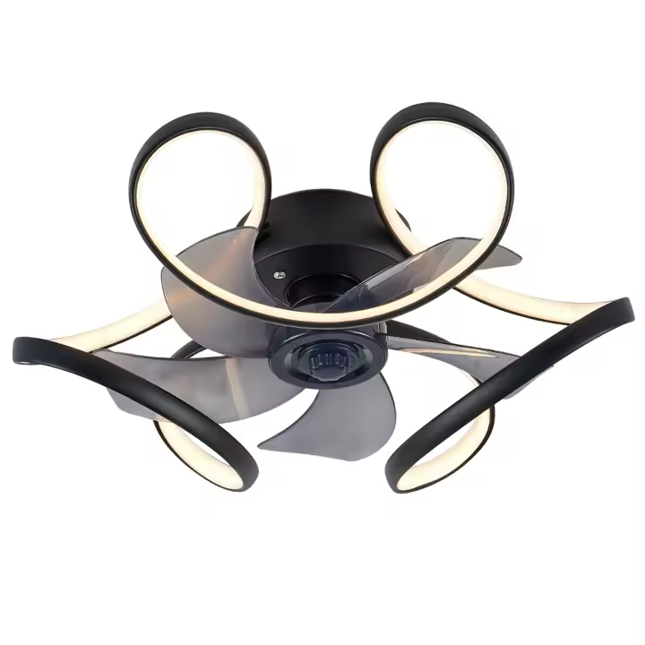 Ventilador de Techo Nórdico con Control Remoto y Luces - 1