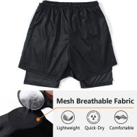 Shorts De Entrenamiento Para Hombre Anime Berserk 2 En 1 Running Yoga Gimnasio Deportes Pantalones Cortos De Polyester - details 7