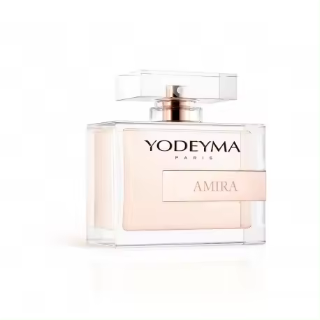 Yodeyma Eau de parfum Amira. Eau de Parfum Amira para Mujer de Yodeyma. Perfume femenino con esencia de pera, avellana y vainilla. Esta fragancia para mujer puede emplearse en cualquier ocasión, garantizando elegancia y sofisticación. - 1