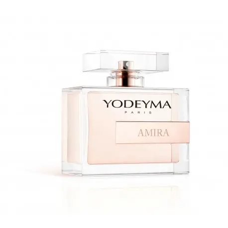Yodeyma Eau de parfum Amira. Eau de Parfum Amira para Mujer de Yodeyma. Perfume femenino con esencia de pera, avellana y vainilla. Esta fragancia para mujer puede emplearse en cualquier ocasión, garantizando elegancia y sofisticación. - 1