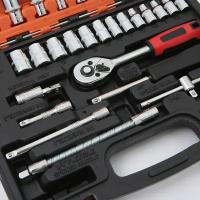 Juego De Llaves De Metal AIRAJ De 46 Piezas Para Conducción Universal Kit De Mantenimiento DIY Sin Necesidad De Ensamblaje - details 4