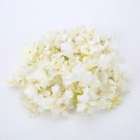 5PCs 3 Hermosas Hojas De Algodón Artificial Hydrangea Para Decoración De Boda Y Jardín Accesorios Para Arreglo Floral Silken - details 6