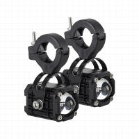 2pcs Faros LED Para Motocicleta Spotlights Mini Driving Strobe Lights Alta/Baja Potencia Luz Auxiliar De Conducción Con Foco De Trasero - details 4