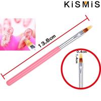 KISMIS 8Pcs Lápiz De Uñas Con Pétalos Para Dibujar Y Pintar Herramienta De Diseño De Manicura Brocha De Gel Brochas De Uñas Set De Pintura De Uñas - details 5