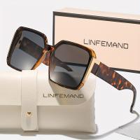 LINFEMAND Gafas De Sol Para Mujer Con Marco Grande Protección UV400 Ideal Para Fiestas De Verano Y Regalo De Vacaciones - details 9