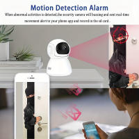Cámara de Seguridad 1080P HD, Cámara de Vigilancia PTZ con rotación horizontal de 360 ° y vertical de 110 °, seguimiento Automático, Visión Nocturna, detección de movimiento, audio bidireccional - details 5