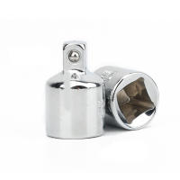 Adaptador De Llave De Eje En Acero Cromo Vanadio 1/4" 3/8" 1/2" Conversor De Juego De Llaves Para Herramientas De Jardín - details 6