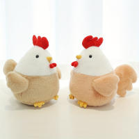 Muñeca De Peluche De Pollo Suave Y Cómoda Juguetes Reales Para Niños Regalo De Almohada Muñeca De Hen Pillow Para Dormir - details 2