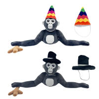 Juguete De Peluche Gorila Polychrome Gorilla Tag Monke Muñeco De Peluche Suave Para Decoración Del Sofa Dibujos Animados Regalos Creativos Para Niños - details 30