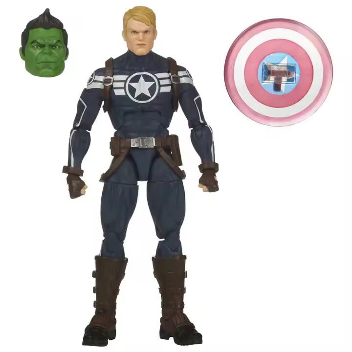 Hasbro Figura Del Comandante Rogers De La Serie Marvel Legends - 1