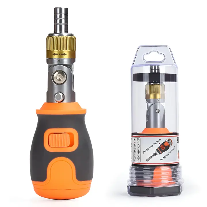 Conjunto De Destornilladores Multifuncional Mini 8 En 1 Portátil Y Preciso Con Bits Magnéticos S2 Herramientas De Mantenimiento Doméstico - 1