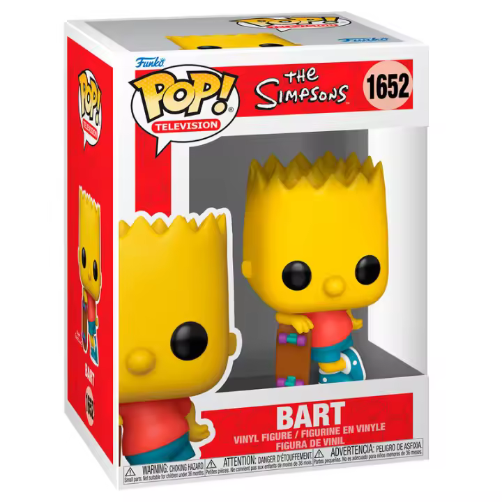 Funko Pop! TV: Simpsons 0 - Bart Simpson - The Simpsons - Figura de Vinilo Coleccionable - Idea de Regalo - Mercancia Oficial - Juguetes para Niños y Adultos - TV Fans - Muñeco para Coleccionistas - MR POPYE - 1